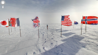 Breathtaking Google Street View Pictures of Antarctica (including the South Pole)